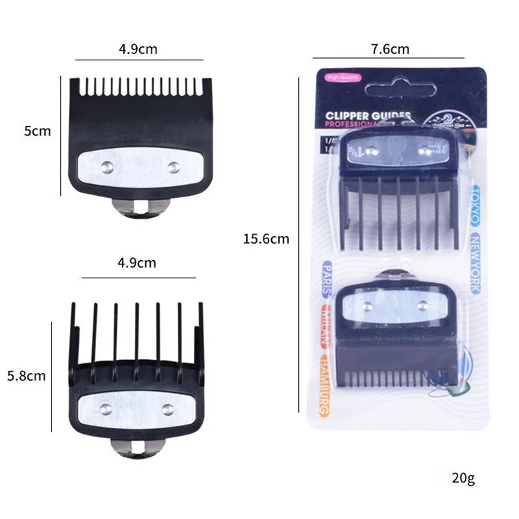 Universal Fashion Hair Styling Caliper Combs Plastic Handle Replacement Guide Comb for Barber Shop Hair Trimmer and Clipper