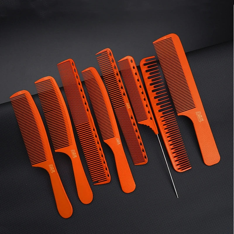 Men's Hair Comb Set Special Hair Cutting Comb for Barber Shop Women's Trimming Comb Professional Hair Cutting Shop Accessories