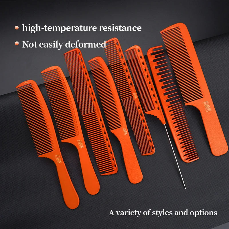 Men's Hair Comb Set Special Hair Cutting Comb for Barber Shop Women's Trimming Comb Professional Hair Cutting Shop Accessories